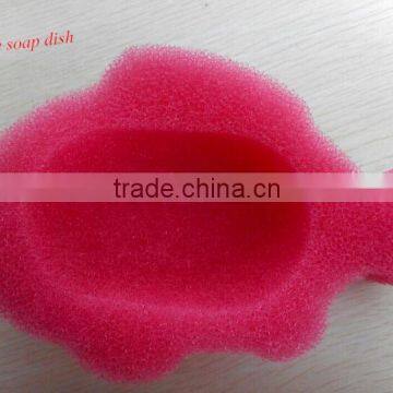 convenient sponge soap box dish case 026