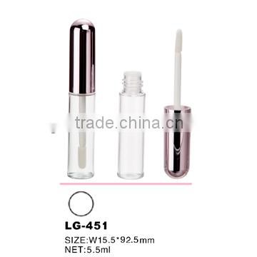 5.5ml round empty lipgloss container