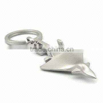 Fighter Aircraft Novelty Keychains, Customer's Styles are Accepted