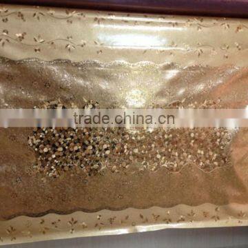 metallic sequin table cloth