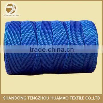 HM colored 100% virgin high tenacity pp twine