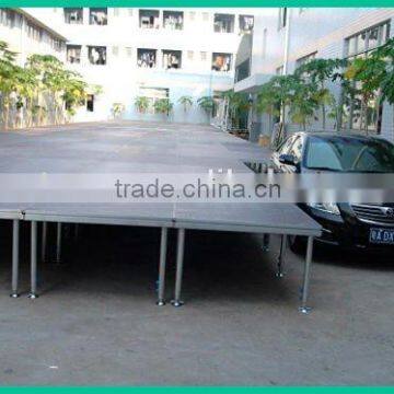 Non-slip Plywood wooden stage portable