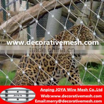 Hand-woven Stainless Steel Wire Rope Mesh for decoration or animal enclosure