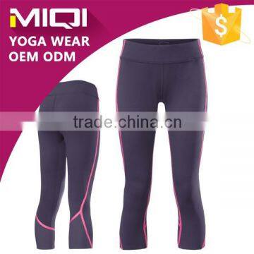 Workout clothing sportswear made of spandex and nylon fabric breathable yoga pant