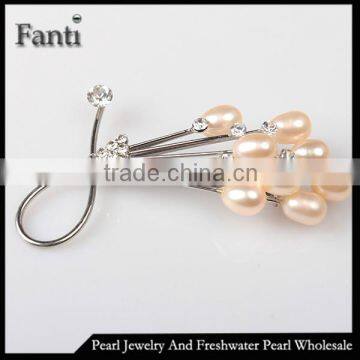 Buy china jewelry real freshwater pearl brooch wholesale