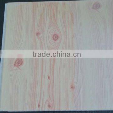 2011 latest transfer printing of wood grain pvc wall panel