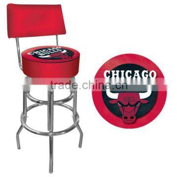 branded barstool with backrest CY801B