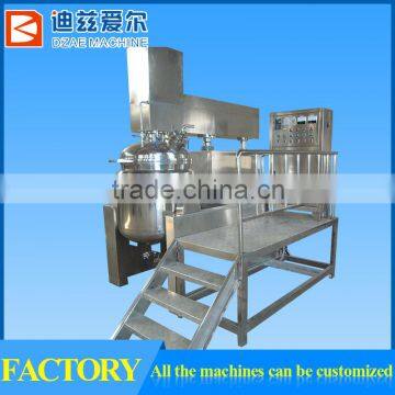Facial and body cream Mixer, cream vacuum homogenizer, cosmetic cream emulsifying machine
