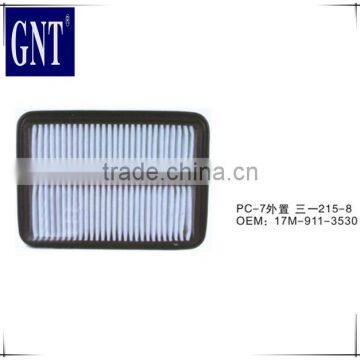 low price excavator parts PC200-7 sany 215-8 17M-911-3530 cabin air filter