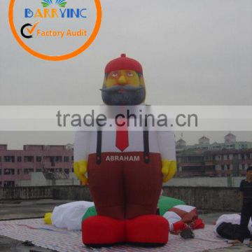 new inflatable cartoon man,advertising cartoon policeman hot-selling