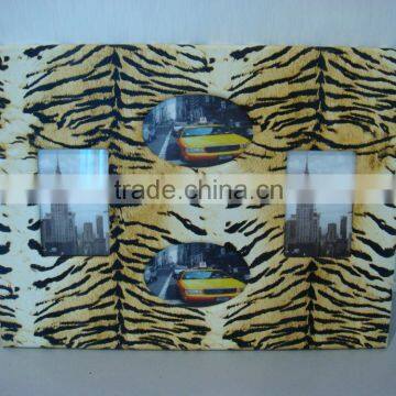 Tiger photo frames four different shapes
