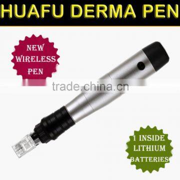 Huafu 2016! OEM factory wholesale wireless electric derma meso pen