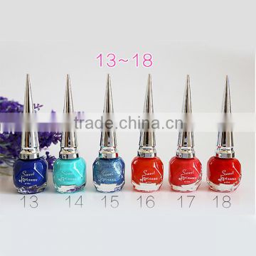 Private label makeup Nail Polish one step soak off color uv gel nail polish special nail polish bottle