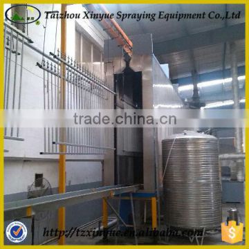 spray pretreatment for powder coating line/painting line