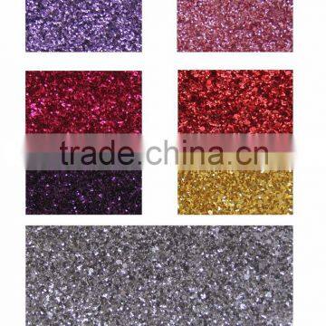 PU synthetic Glitter leather for glitter gift boxes