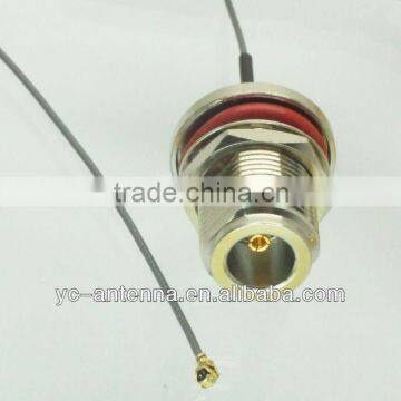 RF IPX/U.FL/IPEX to N Female Coaxial Low loss Pigtail Cable