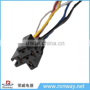 Ronway factorey offer PCB purpose electrical relay plug 12V 5pin