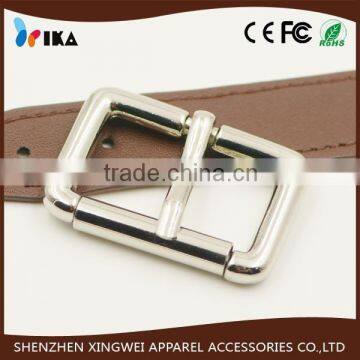 metal zinc alloy ring pin belt buckle