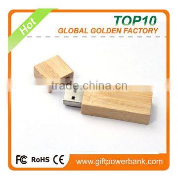 factory price for bamboo wooden usb flash drive