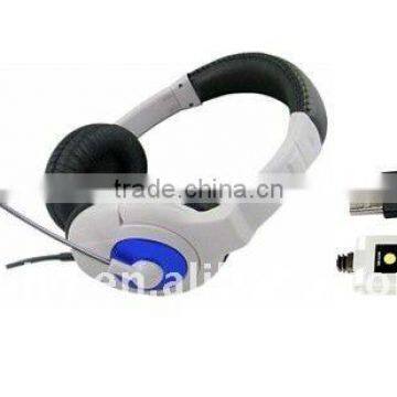 Virtual 7.1 Channel surround sound PC headband headset with flexible microphone