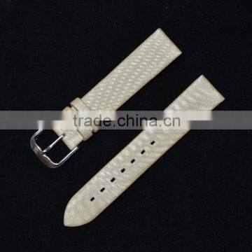 20mm beige color woman strap, hot selling, Fashion wrist watch band