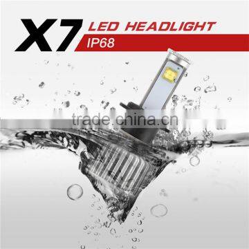 Factory Wholesale H4 H7 Smart Led Auto Headlight Bulb X7 Approved OEM Service