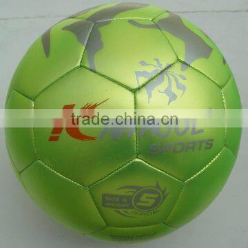 Leather Material football soccer ball