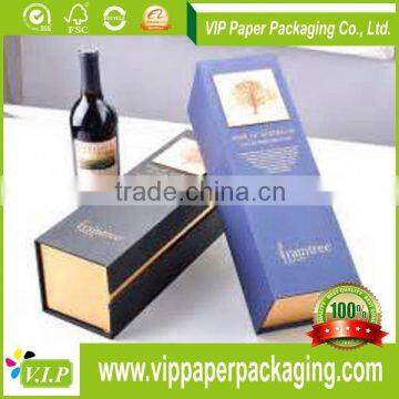 RECYCLE PAPER WINE PAPER BOX