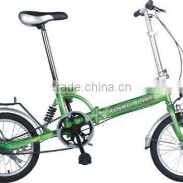 New Design China Factory 6 Speed 16" Folding Bike With Hi-ten Frame and Fork photo-2