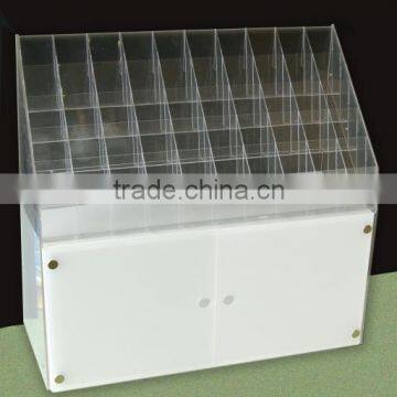 Acrylic Newspaper PoP corrugated display rack