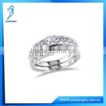 New Design Classic 925 Sterling Silver Jewelry Wedding Ring