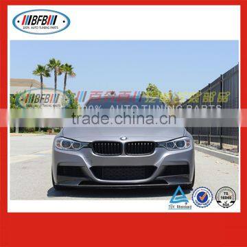 hot selling promotion FOR BMW 2012 F30 front lip splitter carbon bumper 3 series P style