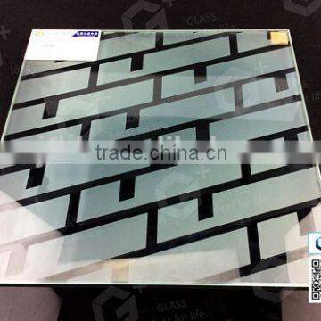 Silkscreen Glass, Over Print Pattern, Tempered Glass photo-2