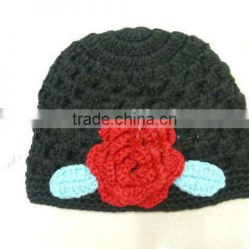 Children's Caps baby hats knitting hat beanies flower hat baby crochet hat cap embroider Hat