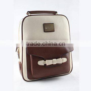 china alibaba lady leisure time leather fashionable backpack