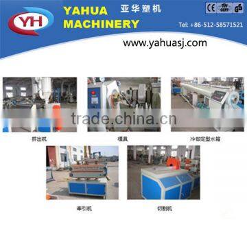 plastic pipe extrusion machine with factory price