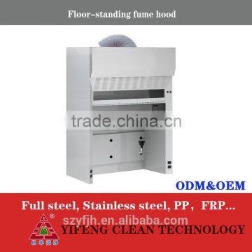 Laboratory Steel Fume Cupboards Chemical Lab Fume Hood Price