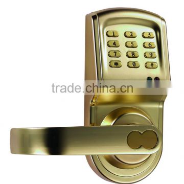 Digital keypad lock left and right handle direction