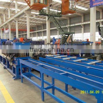 Steel sheet roll forming machine line