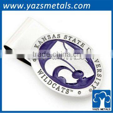 Pewter Kansas State Wildcats Money Clip