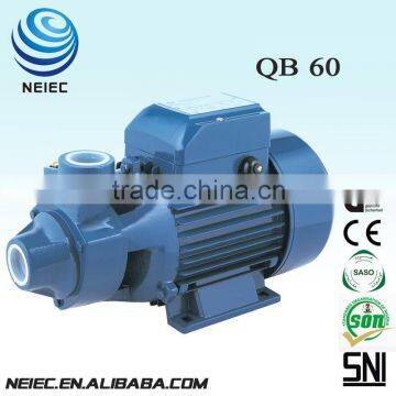 garden use QB-60 vortex electric centrifugal water pump 0.5HP QB60 for auto pressure control water pump