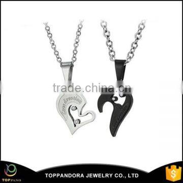 Best selling in China cheap 316l heart shaped energy power pendant