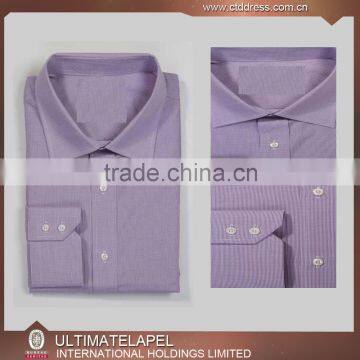 New custom design pattern stand collar men's shirt