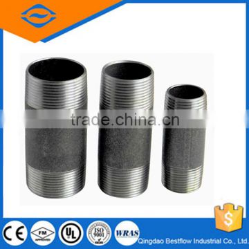 carbon steel bsp thread pipe nipple