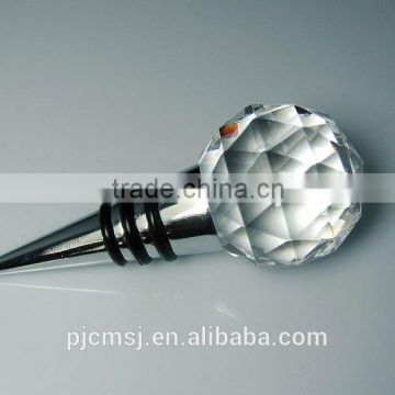 Wholesale durable crystal wine stopper for wedding favors