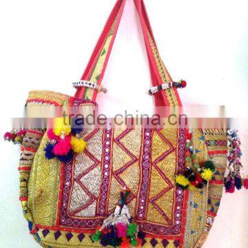 Banjara Gypsy Vintage Tribal Hobo Bohemian Hippie Ladies Shoulder Bag Hand Embroidered