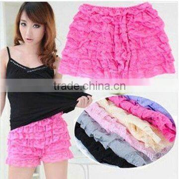 Lace Shorts 8Layers Trousers Leggings Pants Fashion Nice Safety Hot Sale