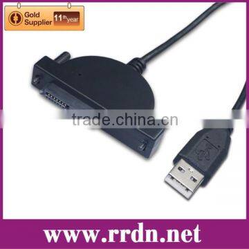 USB2.0 Interface to SATA Interface ODD cable adapter for laptops