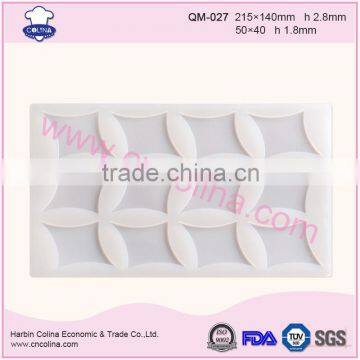 ODM Garnishing Sheet Cake Decoration Silicone Chocolate Mould photo-2