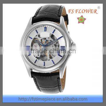 Upscale Mens Skeleton Watch Luxury Hand Watch Automatic Create Your Own Brand